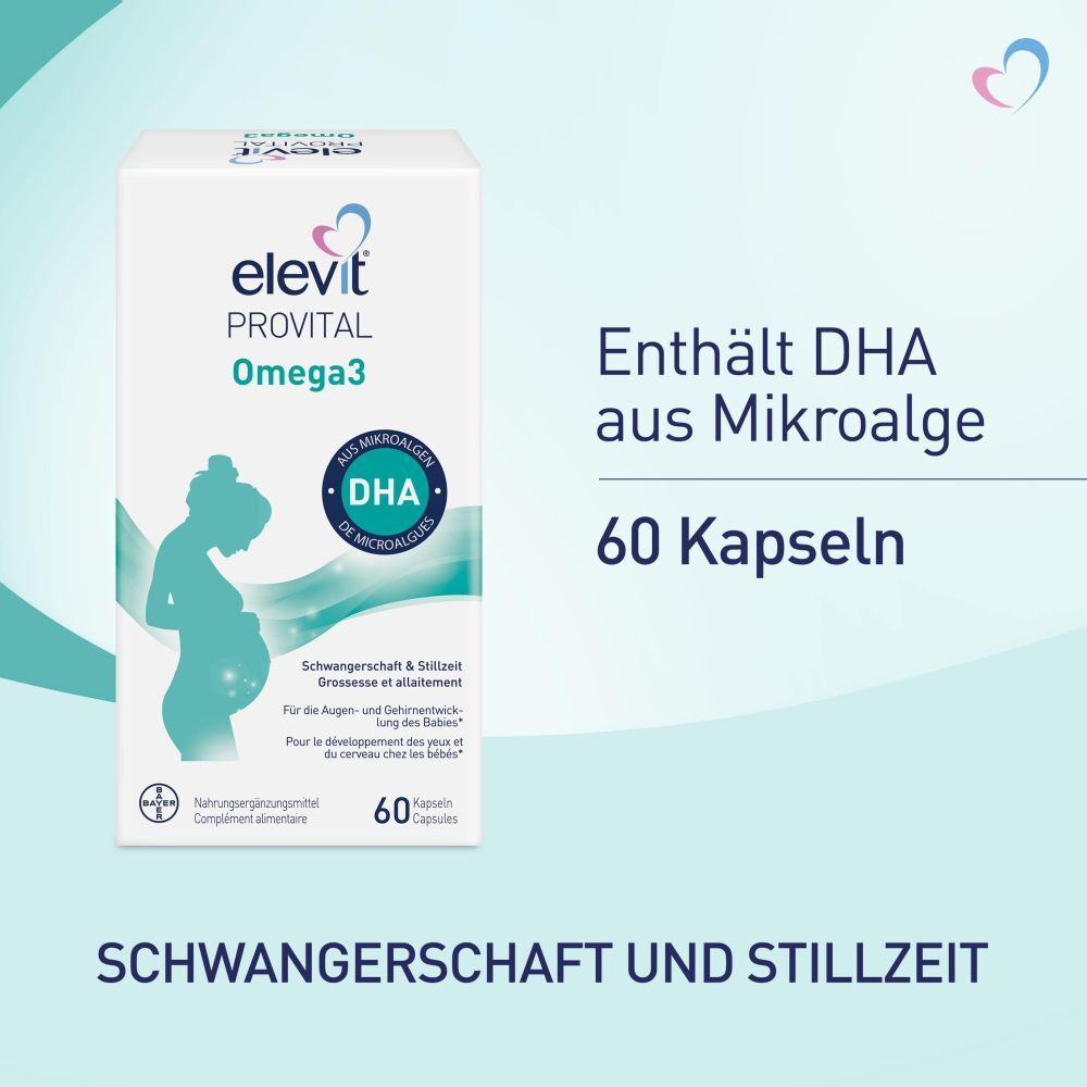 ELEVIT PROVITAL Omega3 DHA