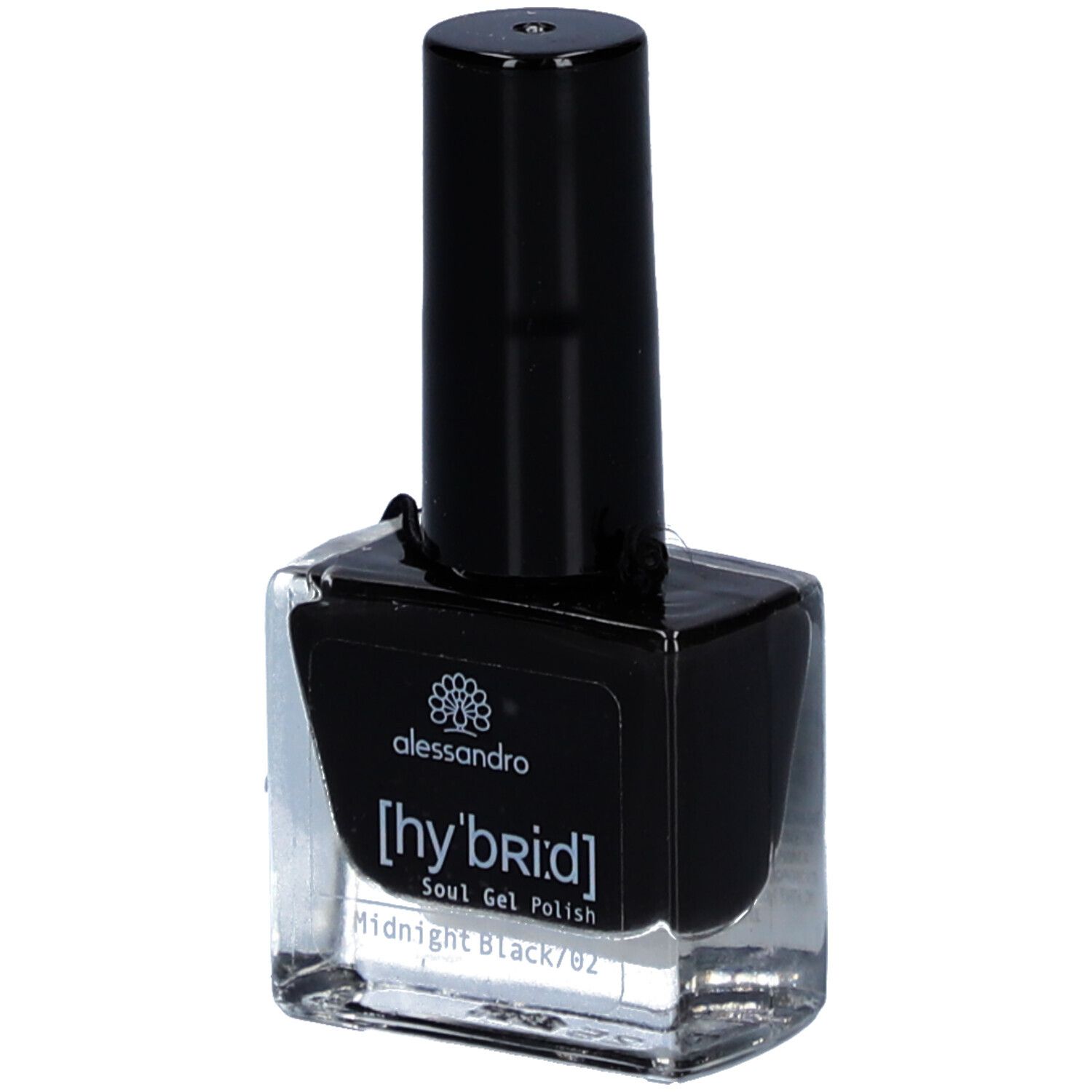 ALESSAN Hybrid Soul Gel Polish Midn Black
