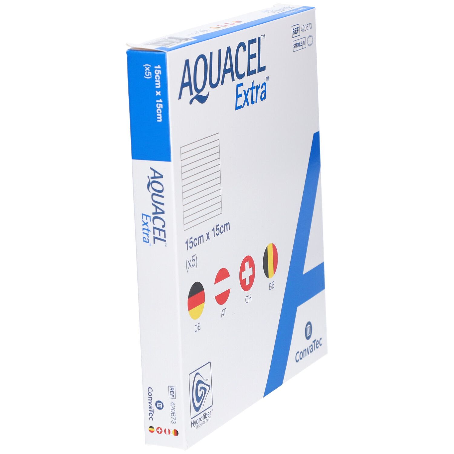 ConvaTec® Aquacel Extra Wundverband 15 x 15 cm steril