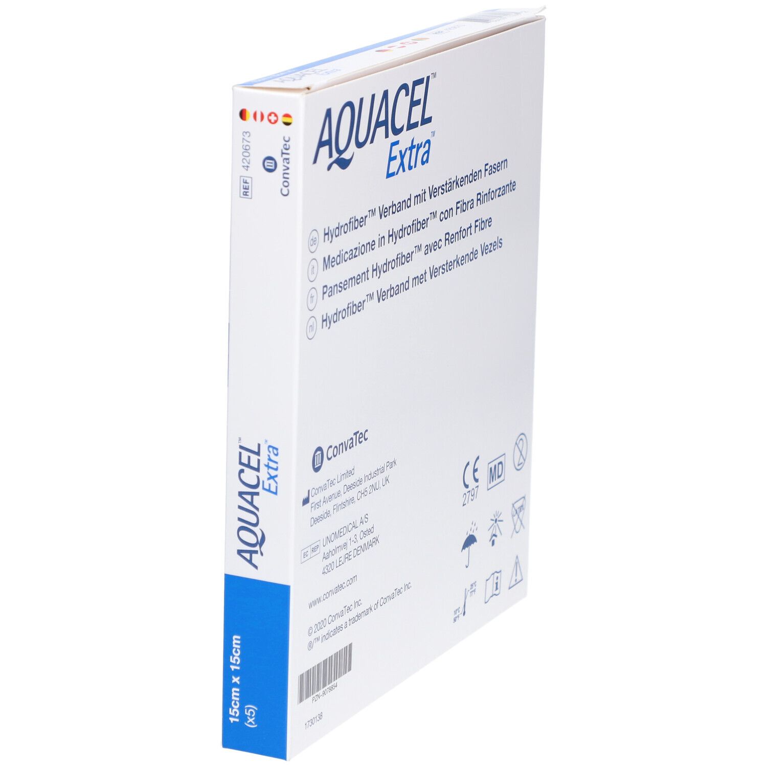 ConvaTec® Aquacel Extra Wundverband 15 x 15 cm steril