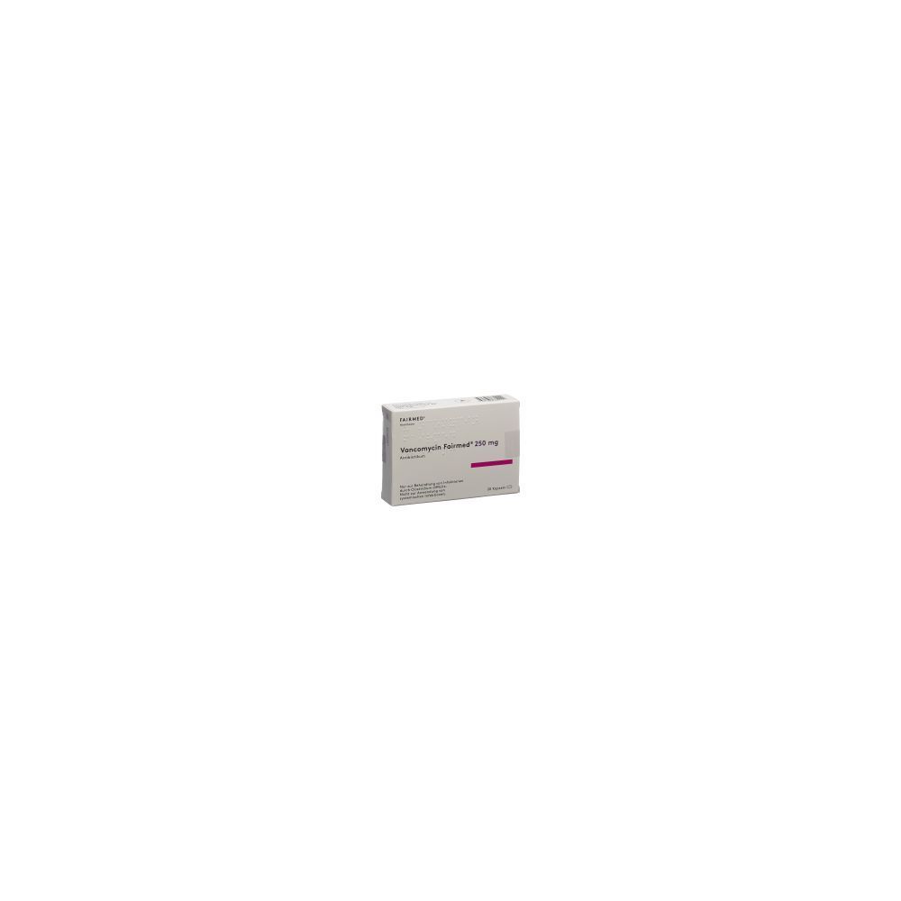 VANCOMYCIN Fairmed Kaps 250 mg 20 Stk