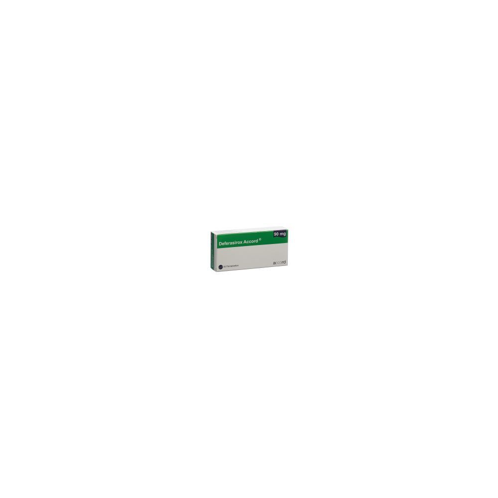 DEFERASIROX Accord Filmtabl 90 mg 30 Stk