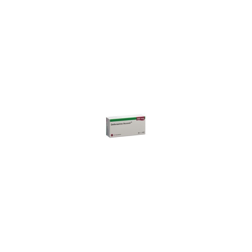 DEFERASIROX Accord Filmtabl 360 mg 30 Stk