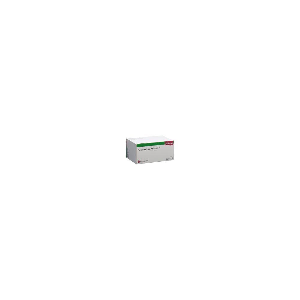 DEFERASIROX Accord Filmtabl 360 mg 90 Stk