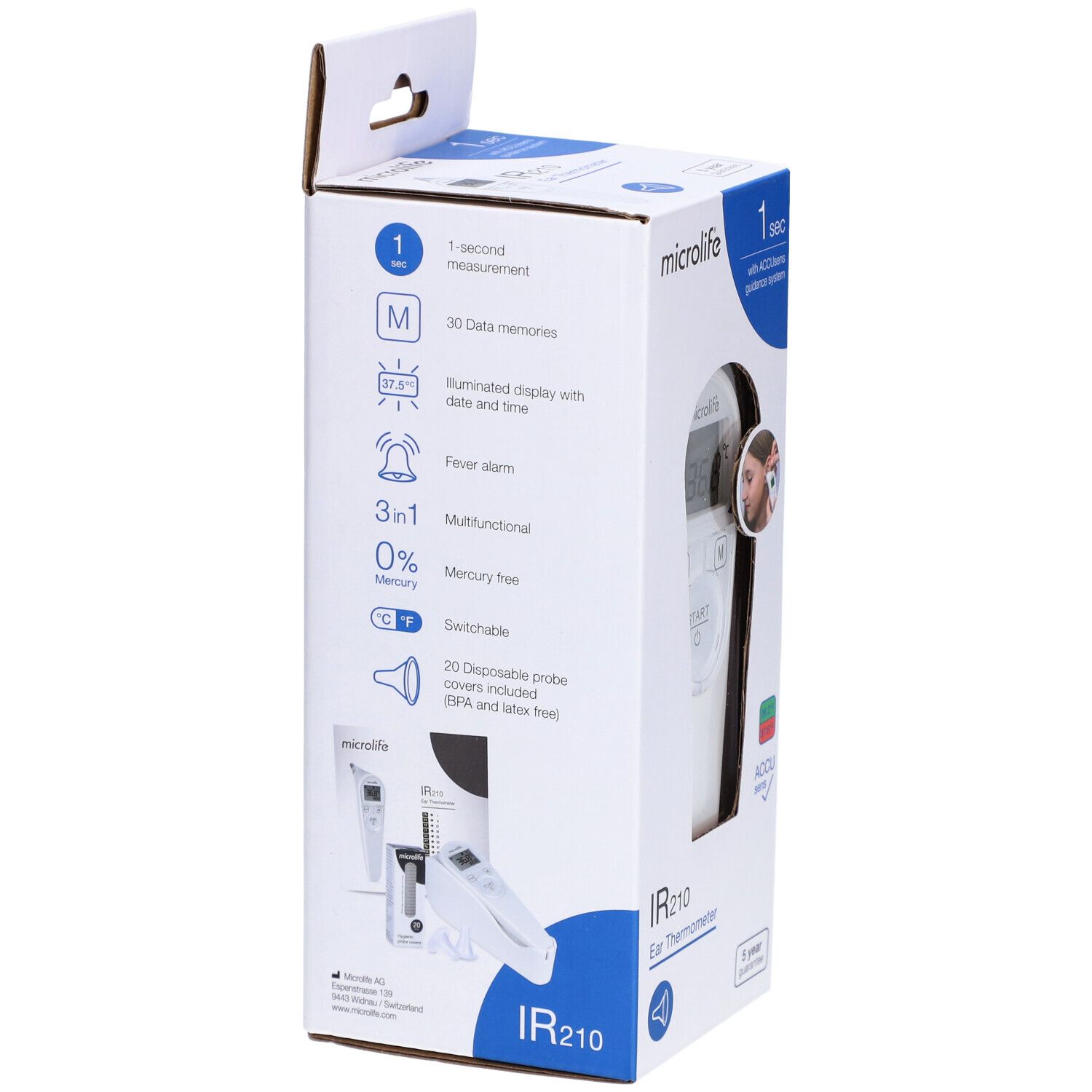 MICROLIFE Ohrthermometer digital IR 210