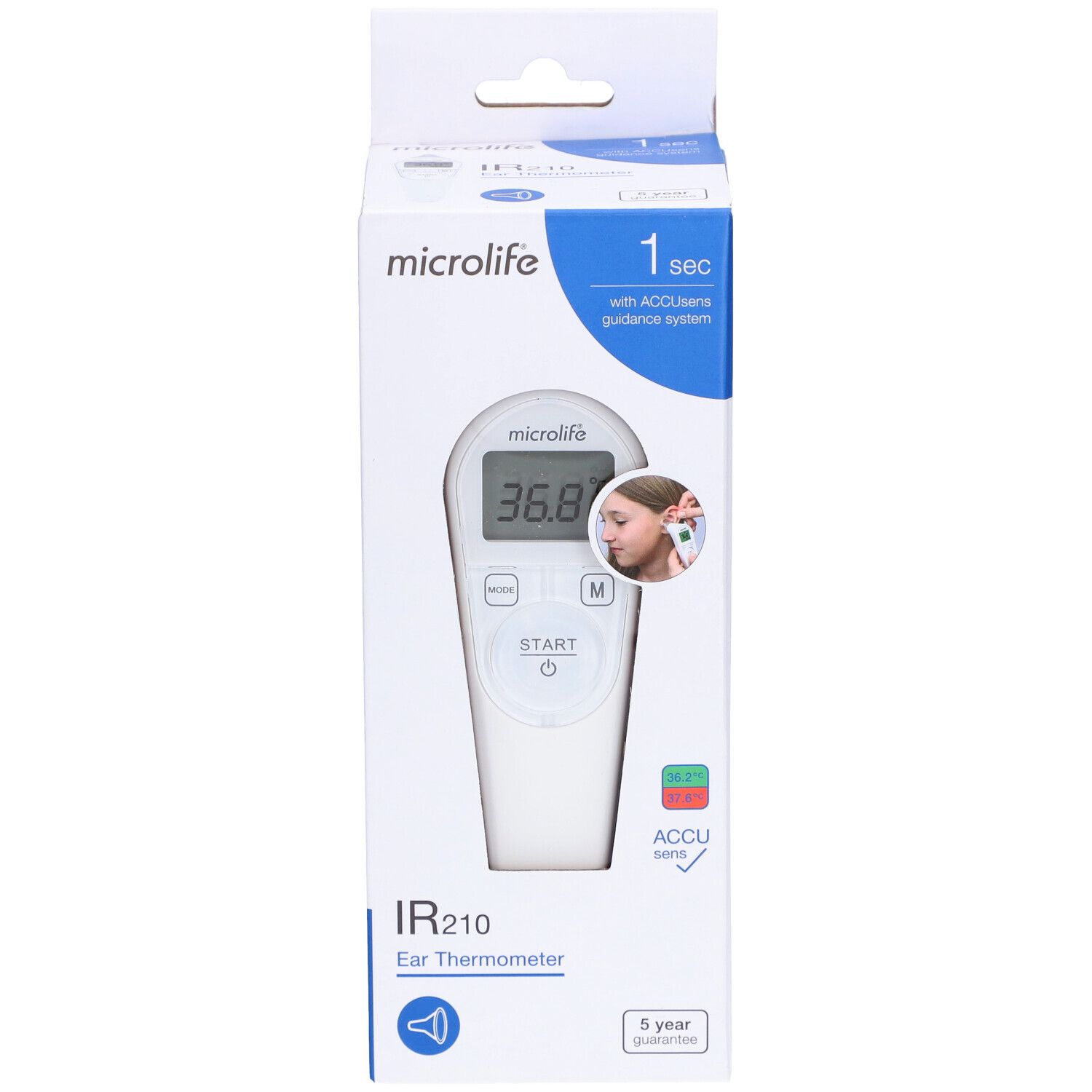 MICROLIFE Ohrthermometer digital IR 210