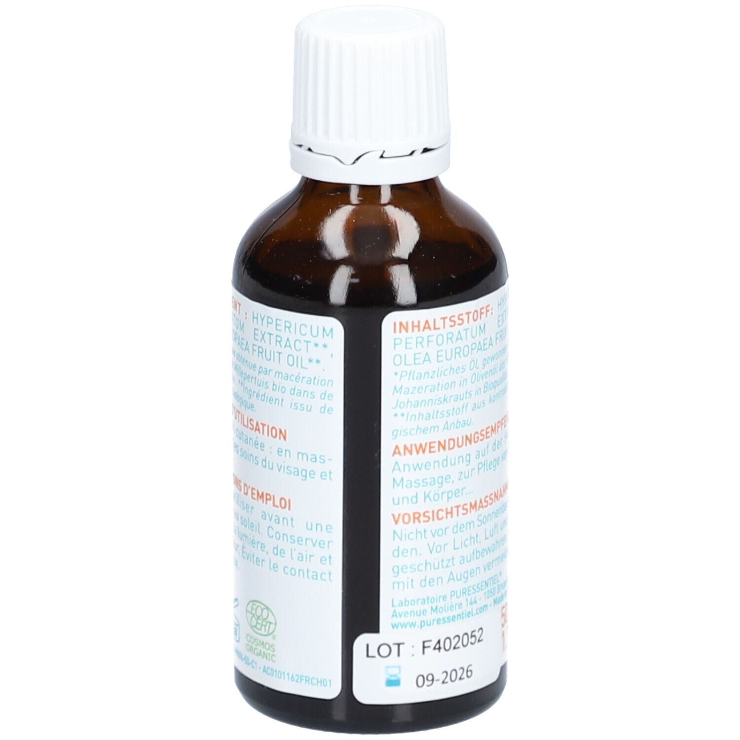 PURESSENTIEL Pflanzliches Öl Johanniskraut