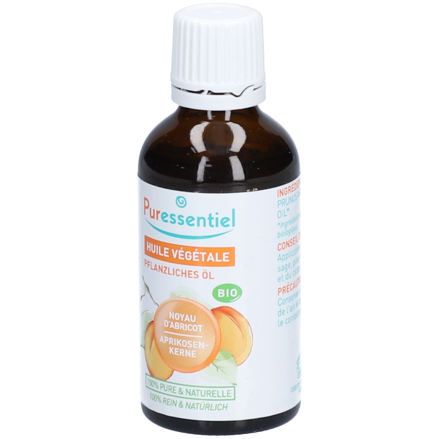 PURESSENTIEL Pflanzenöl Aprikosenkern Bio
