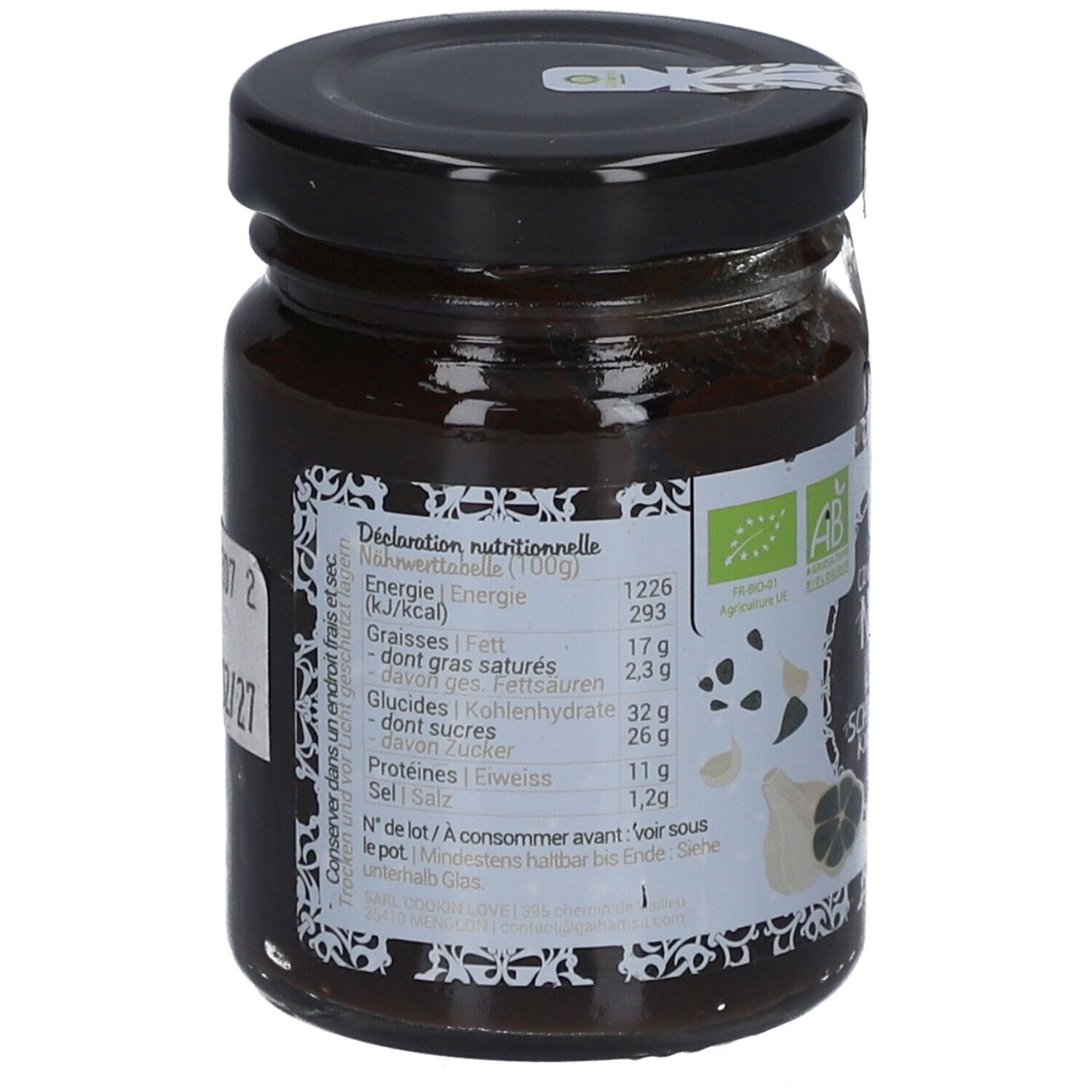 Galbansa - Kaviar aus schwarzem Bio-Knoblauch