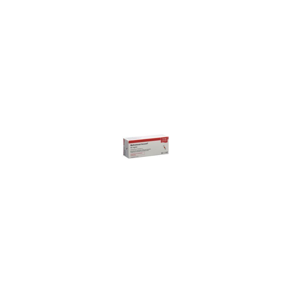 METHOTREXAT Accord 7.5 mg/0.15ml Fertinj 0.15 ml
