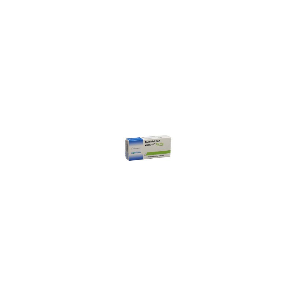 SUMATRIPTAN Zentiva Filmtabl 50 mg 6 Stk