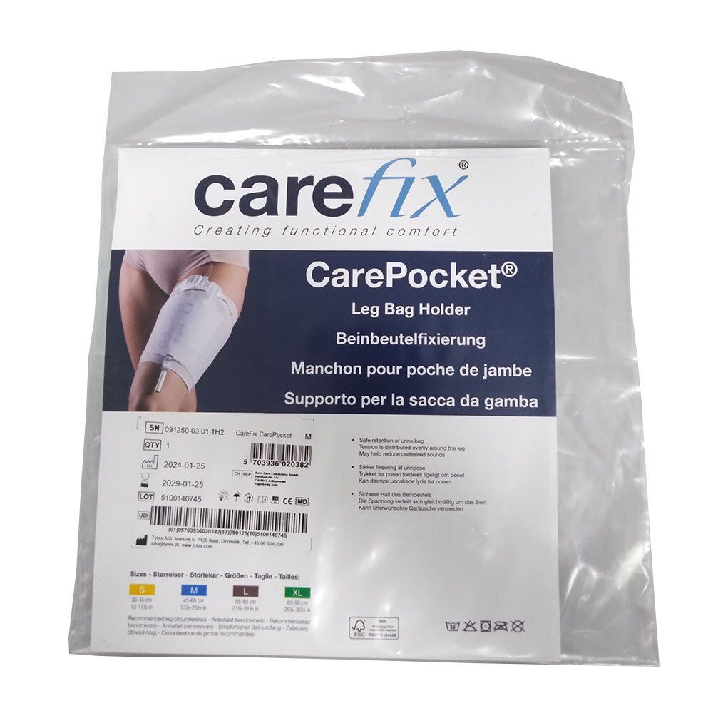 CAREFIX Fixation pour poche jambe 45-65 cm
