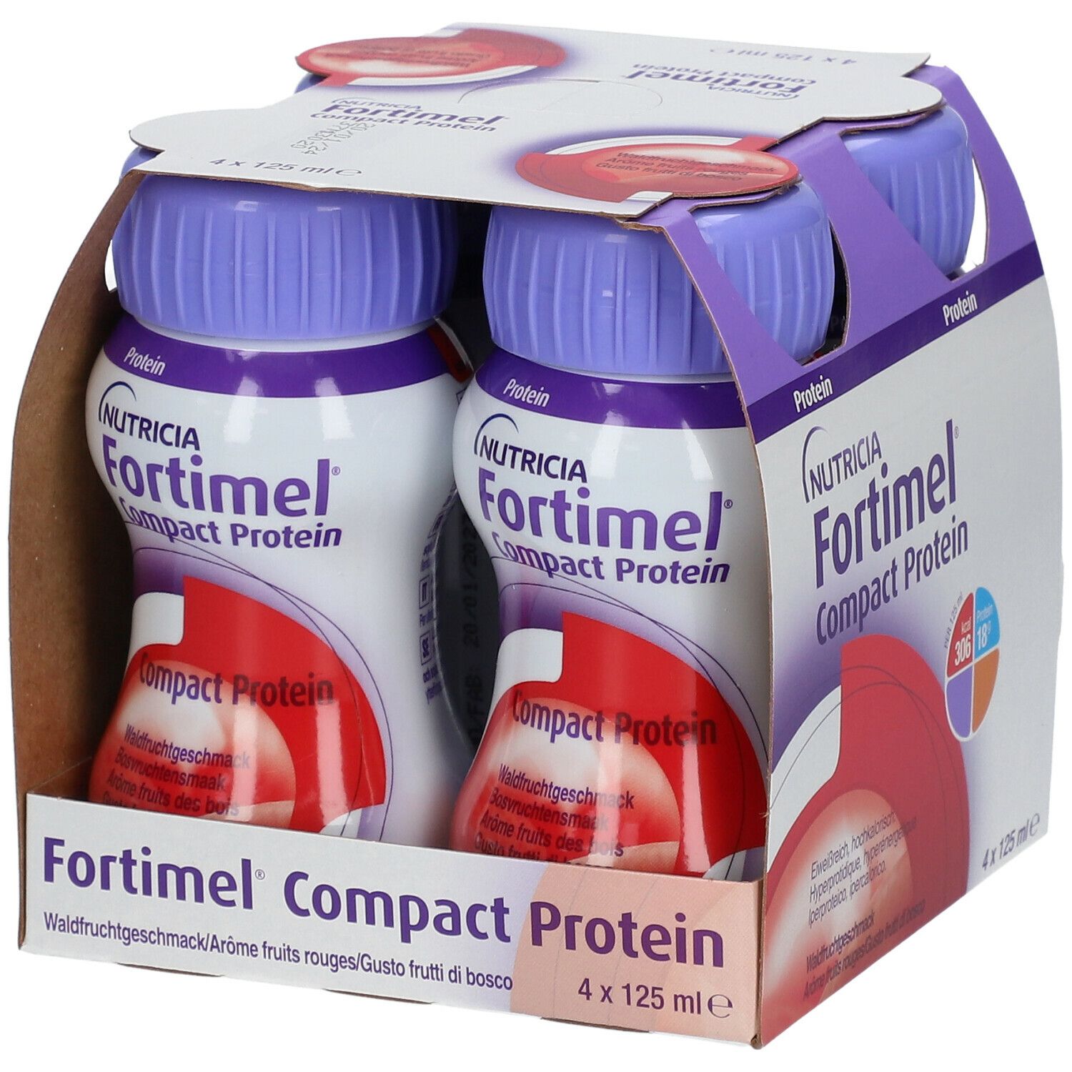 NUTRICIA FORTIMEL Compact Protéine Fruits des bois