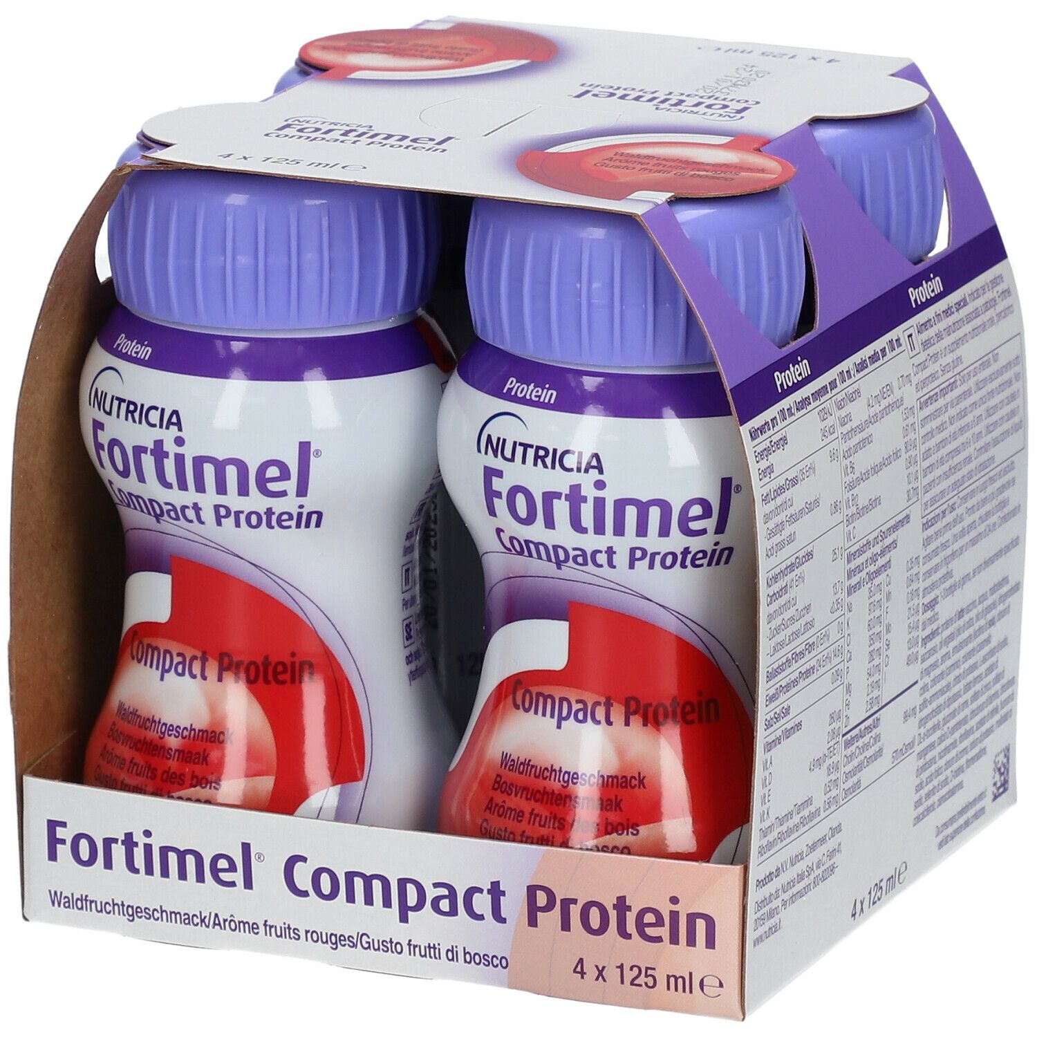 NUTRICIA FORTIMEL Compact Protéine Fruits des bois