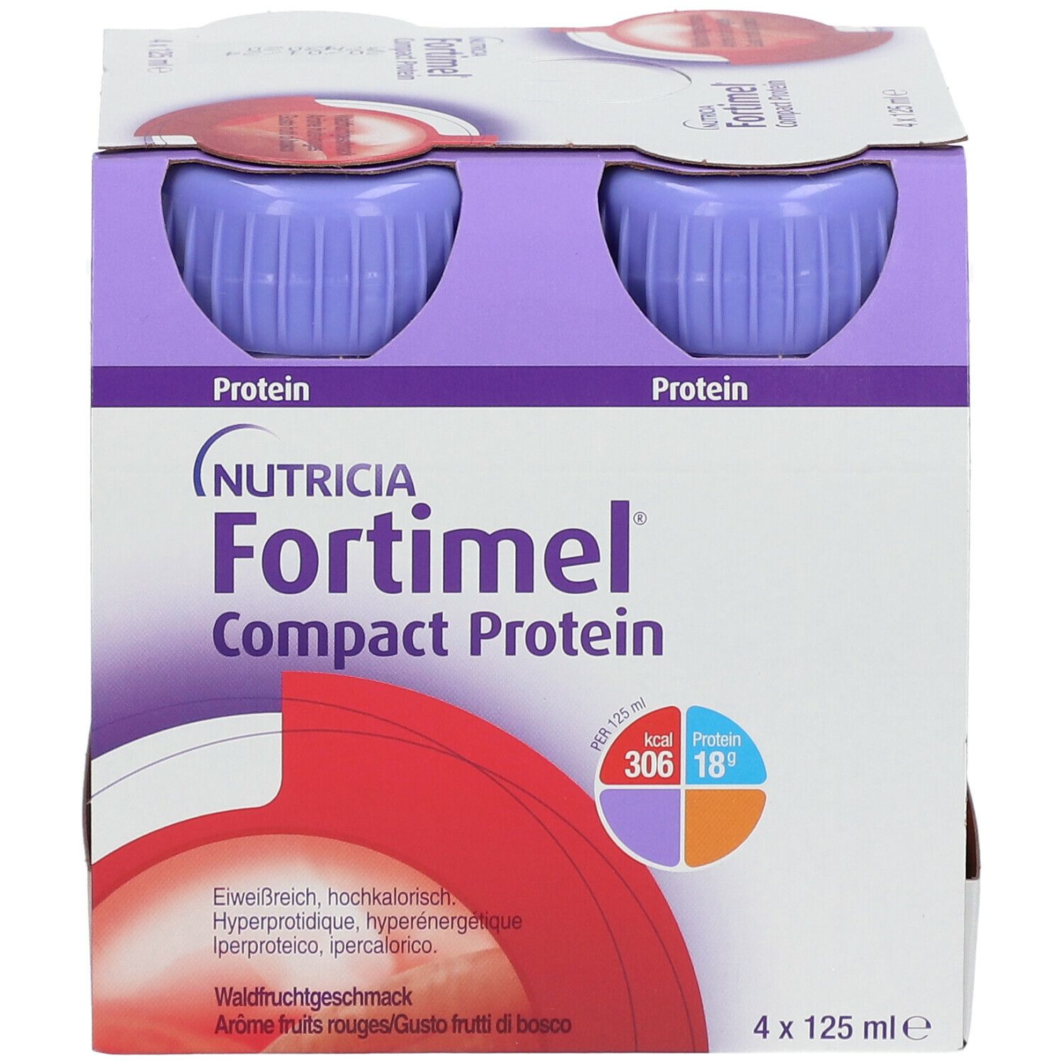 NUTRICIA FORTIMEL Compact Protéine Fruits des bois