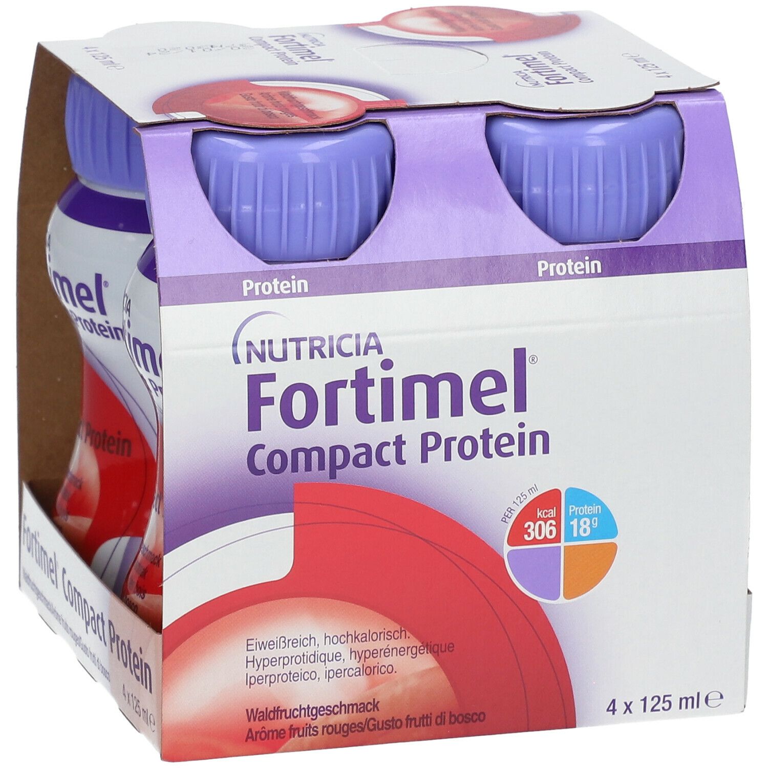 NUTRICIA FORTIMEL Compact Protéine Fruits des bois