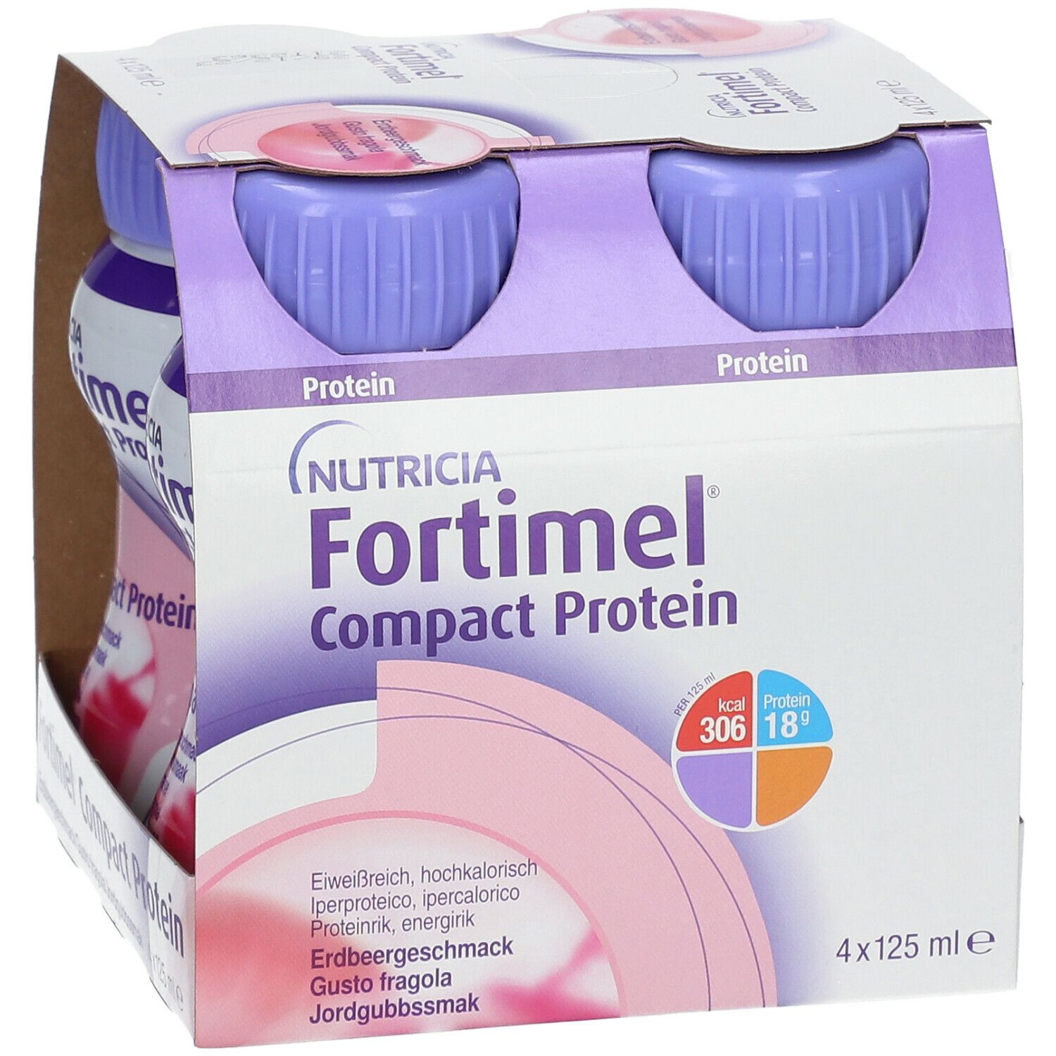 Fortimel Compact Protein Erdbeere