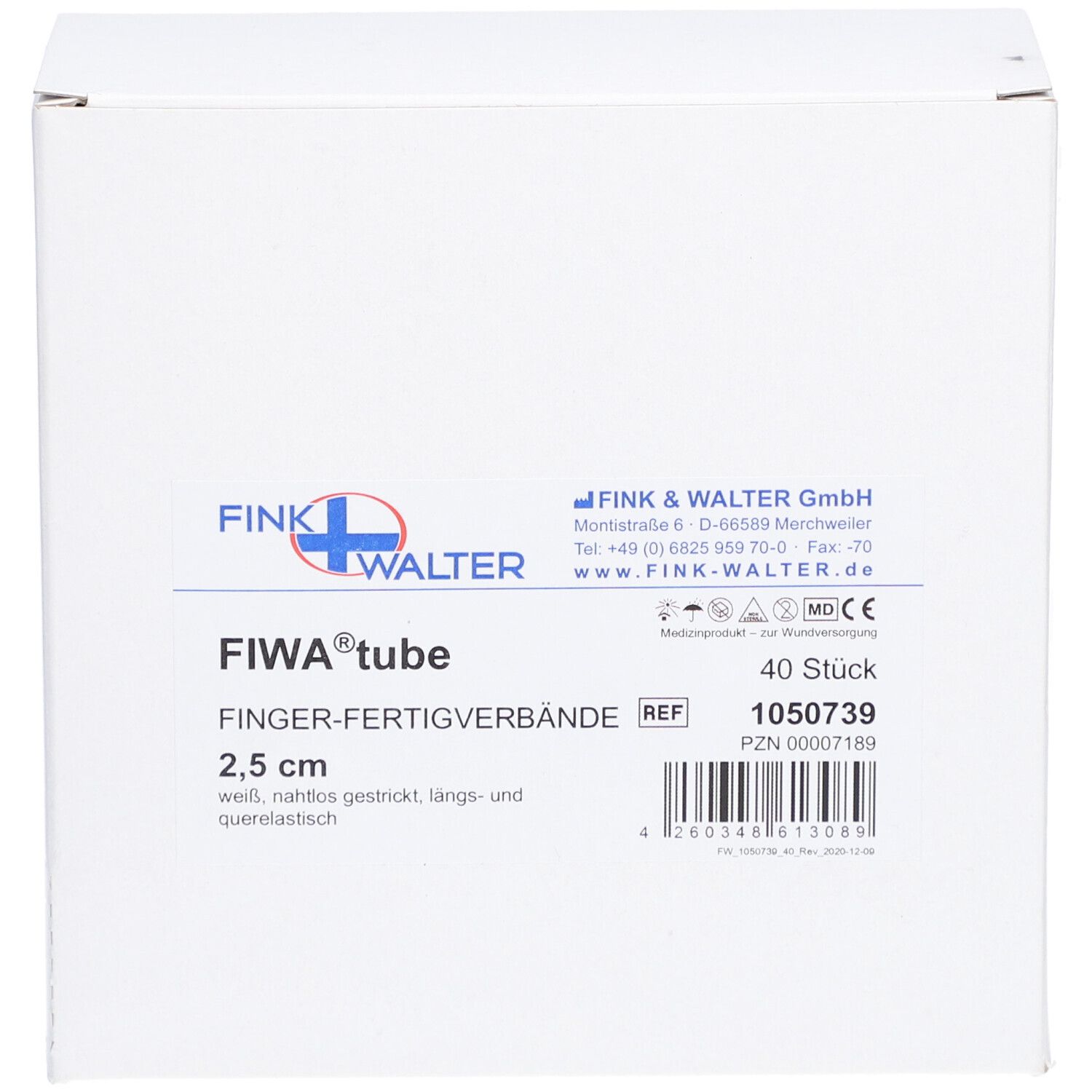 FIWA tube pansement pour doigts 2,5 cm