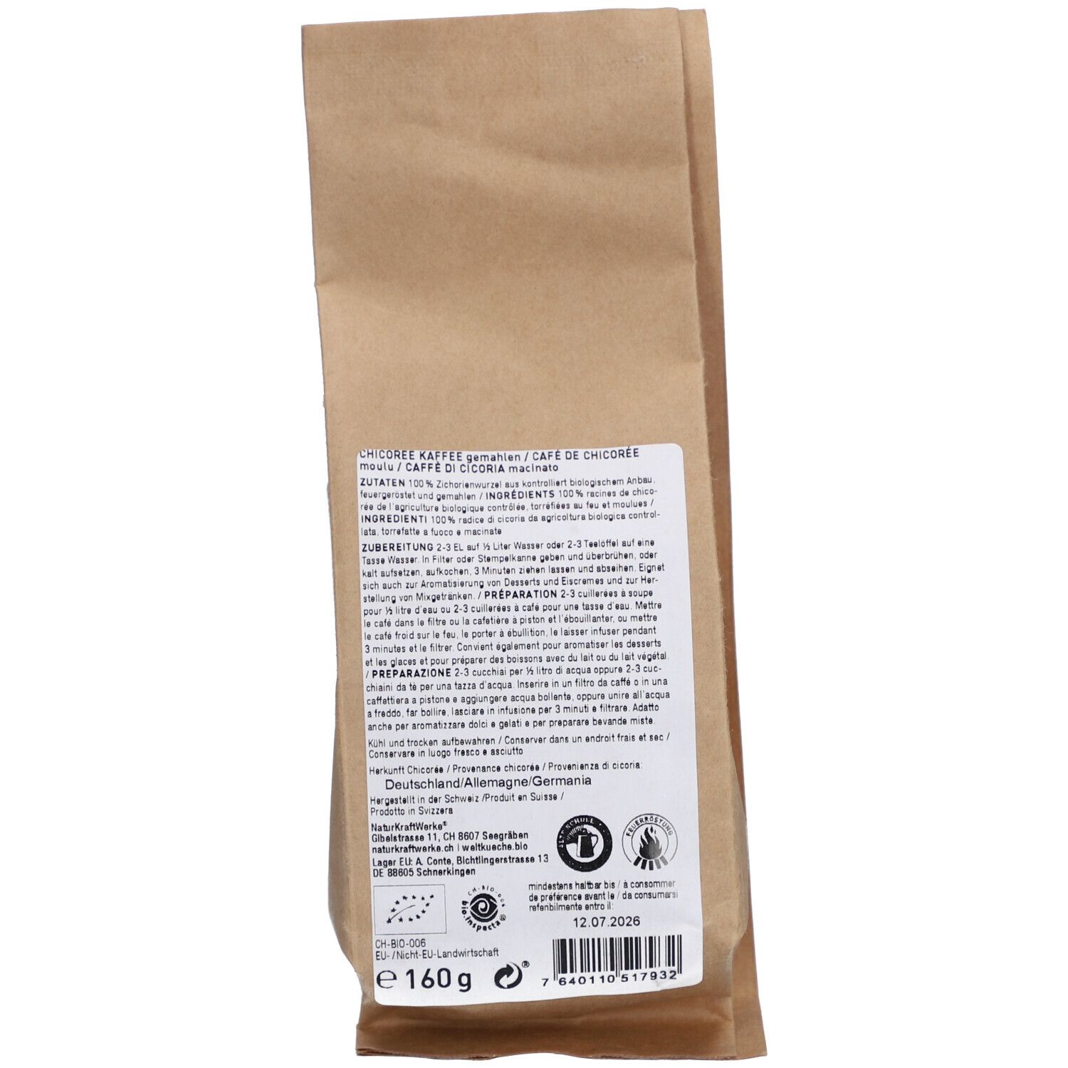 NATURKRAFTWERKE Bio-Zichorienkaffee