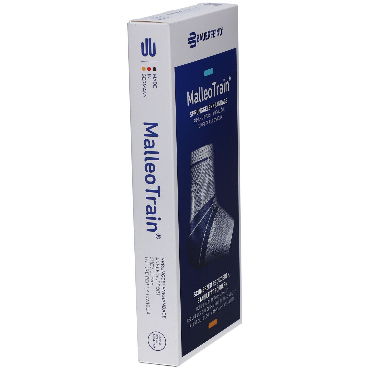 MALLEOTRAIN® Sprunggelenkbandage Links Größe 2 Natur
