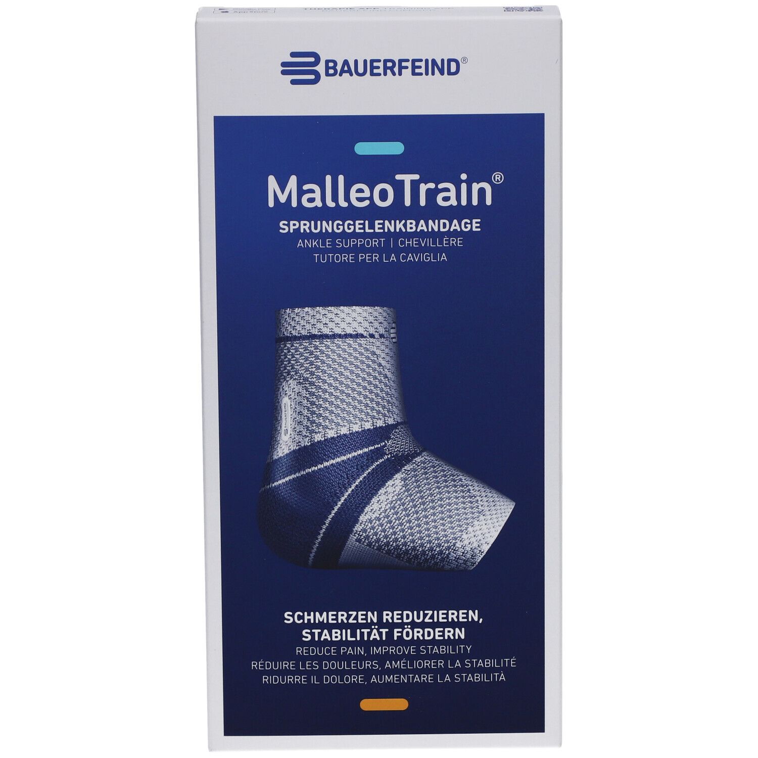 MALLEOTRAIN® Sprunggelenkbandage Links Größe 2 Natur