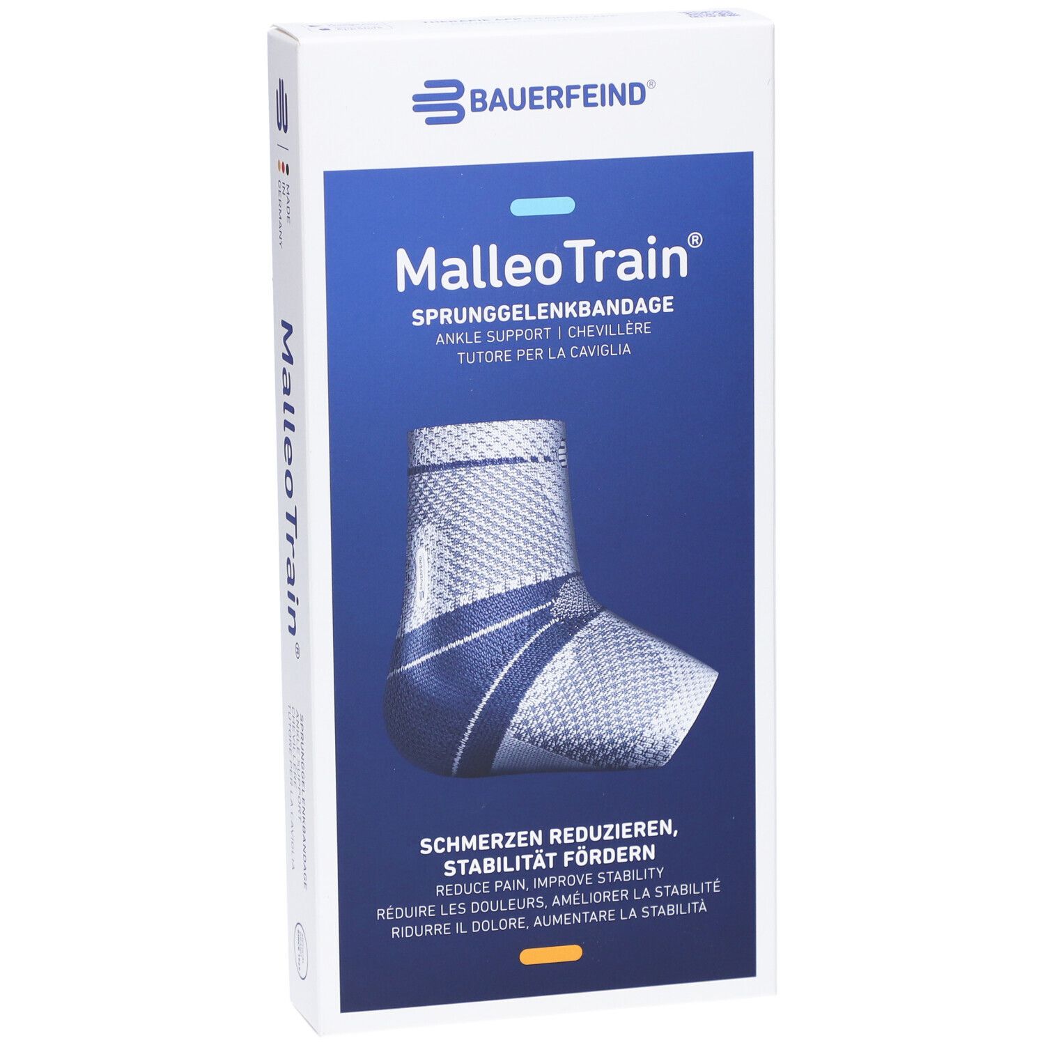 MALLEOTRAIN® Sprunggelenkbandage Links Größe 2 Natur