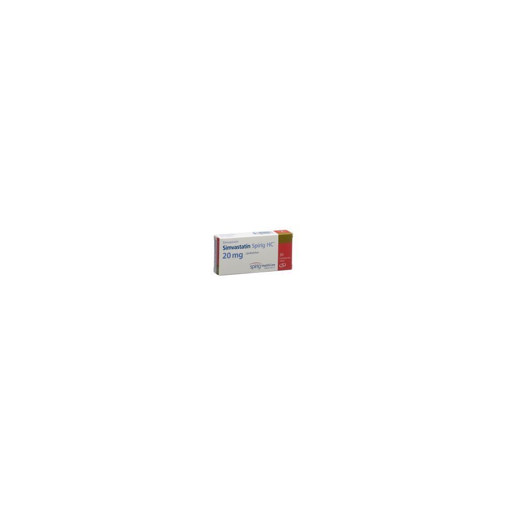 SIMVASTATIN Spirig HC Filmtabl 20 mg 30 Stk