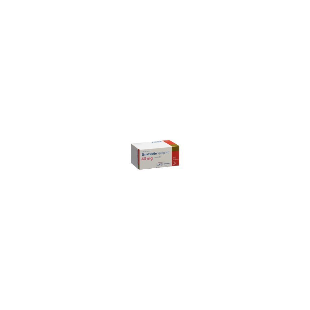 SIMVASTATIN Spirig HC Filmtabl 40 mg 100 Stk