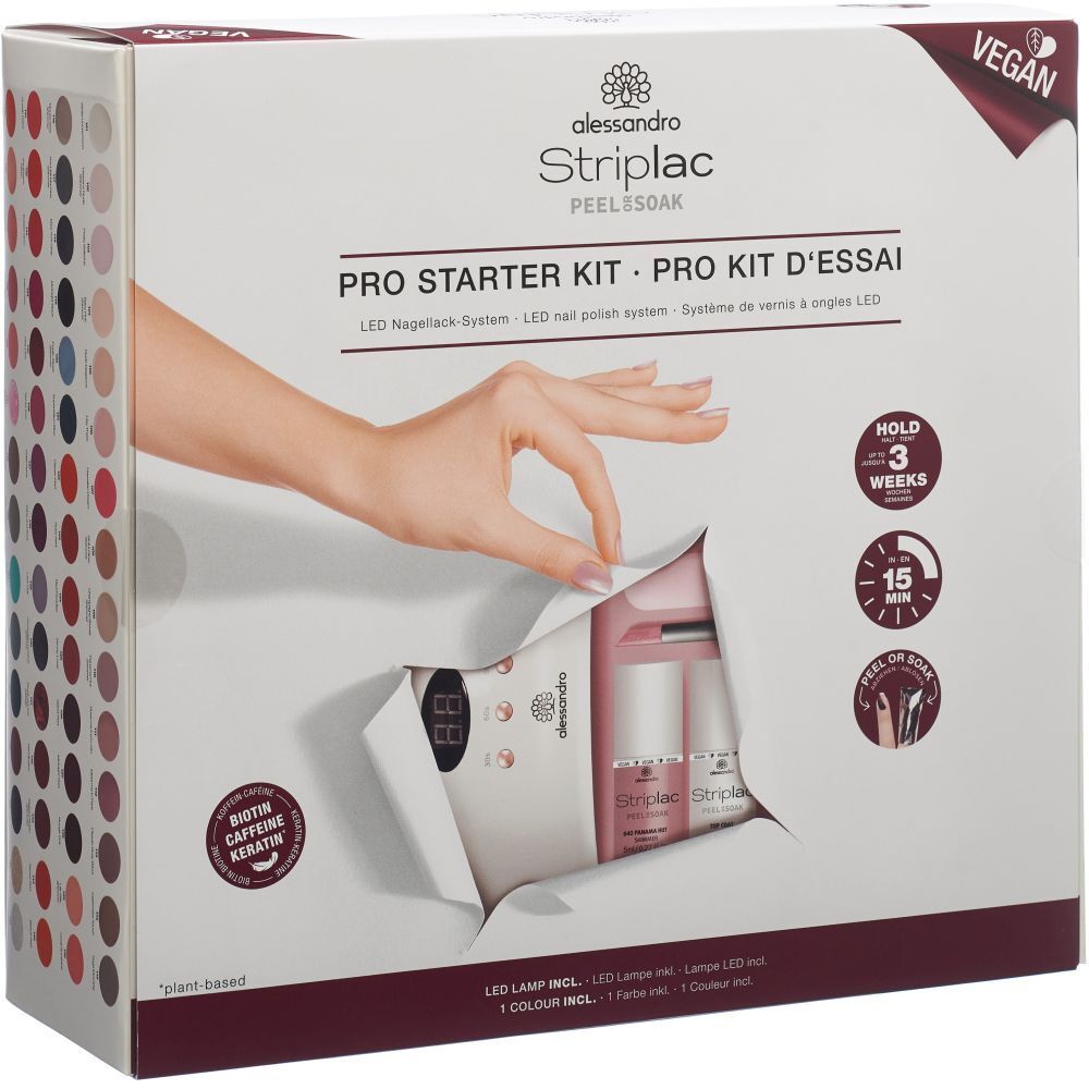 ALESSAN Striplac Pro Starter Kit + Pro Kit d'essai