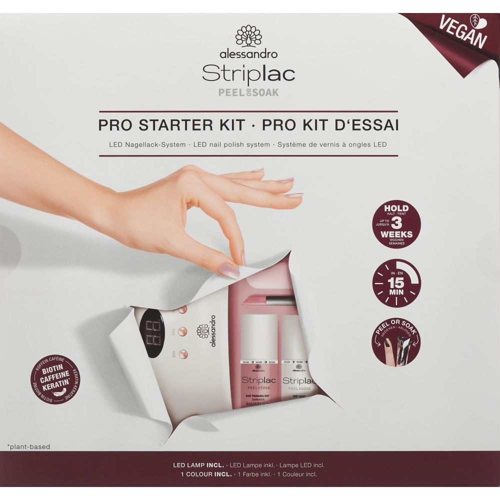 ALESSAN Striplac Pro Starter Kit + Pro Kit d'essai