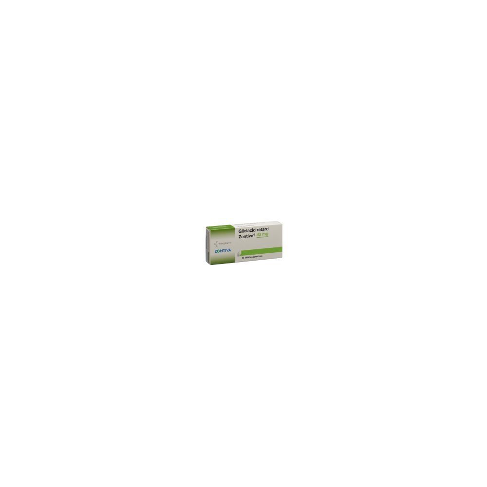 GLICLAZID retard Zentiva Ret Tabl 30 mg 30 Stk