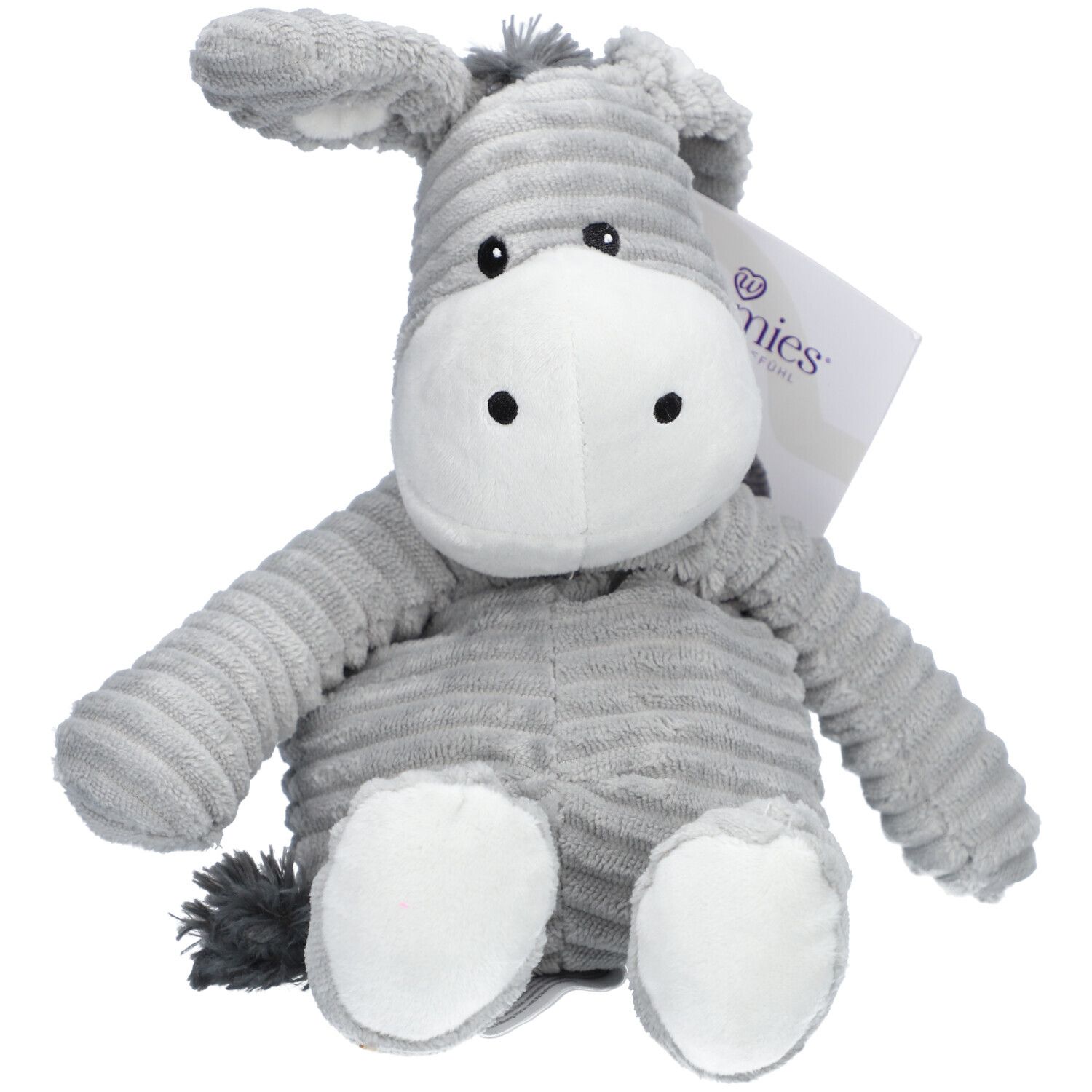 WARMIES® Pure Peluche Chauffante Âne
