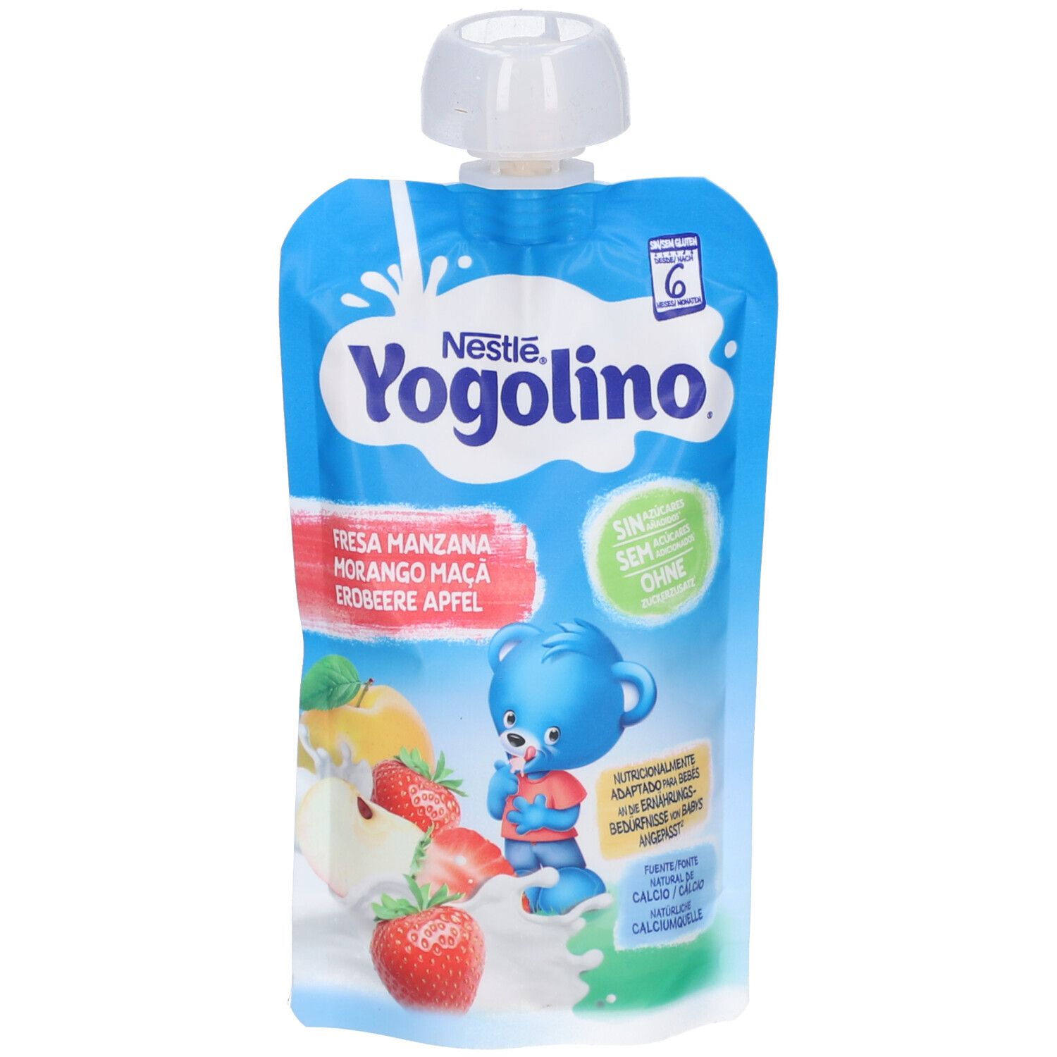 Nestlé Yogolino Erdbeer-Apfel Bio
