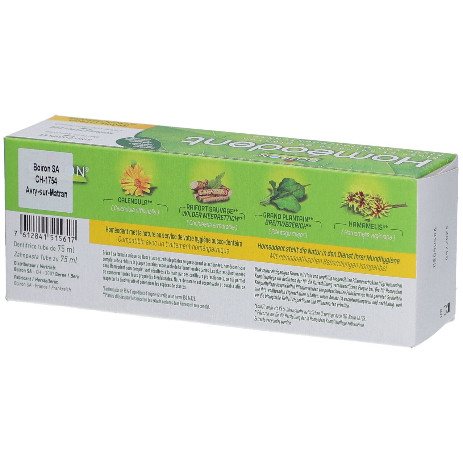 BOIRON Homeodent® Soin des dents et des gencives complet Citron