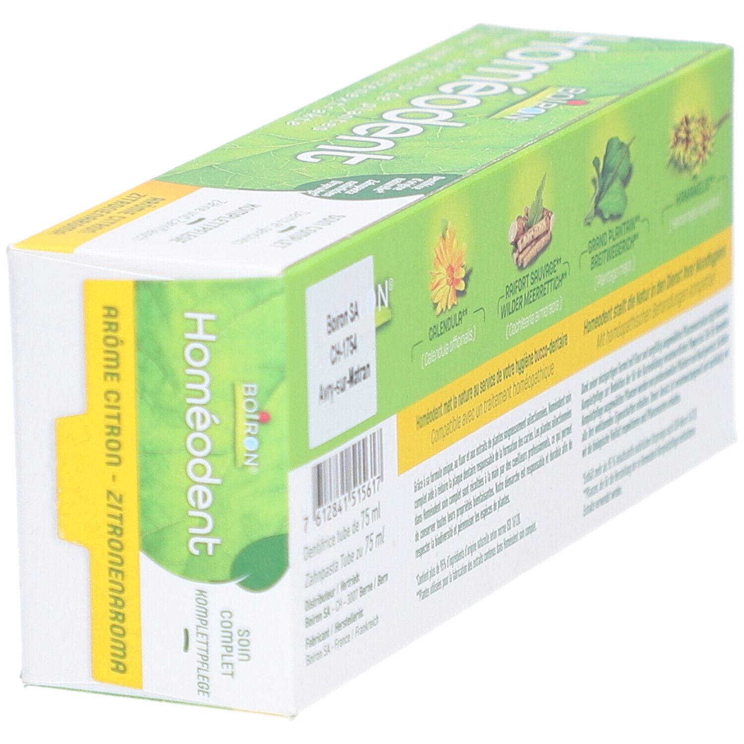 BOIRON Homeodent® Soin des dents et des gencives complet Citron