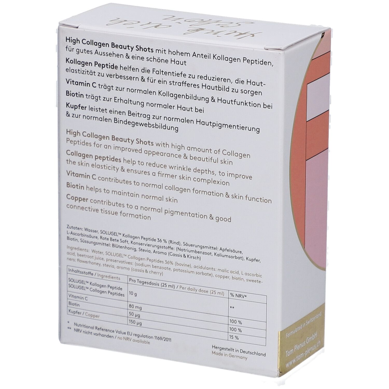 HIGH COLLAGEN® Shots – Hochdosierte Kollagen Shot