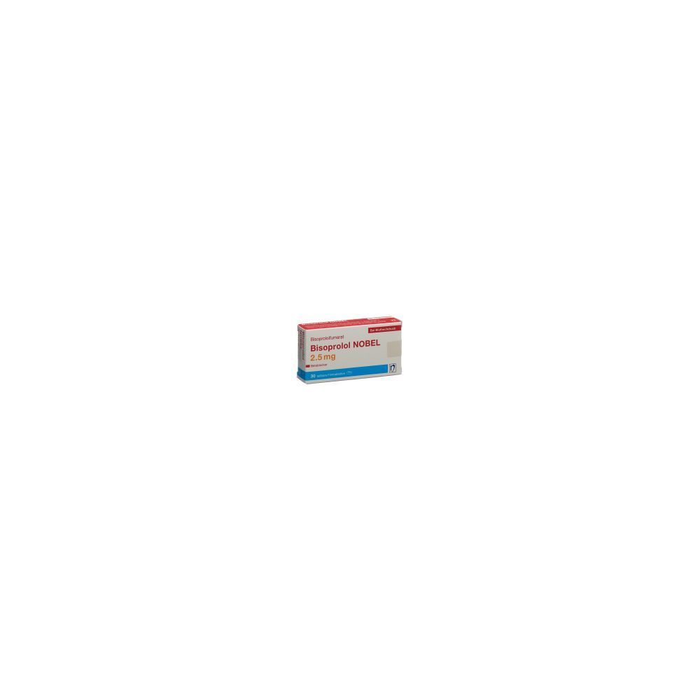 BISOPROLOL NOBEL Filmtabl 2.5 mg 30 Stk
