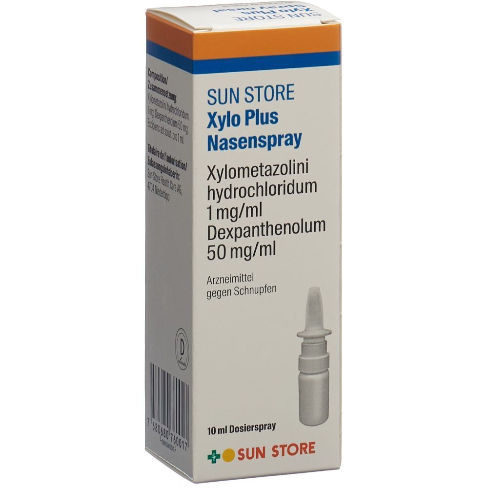 SUN STORE Xylo Plus Nasenspray Fl 10 ml