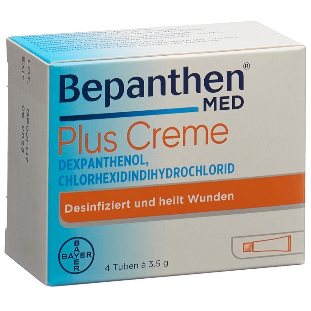 BEPANTHEN MED Plus Creme 4 Tb 3.5 g