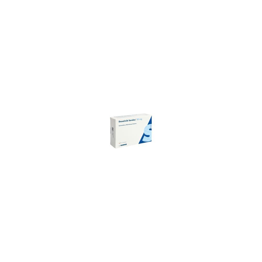 DASATINIB Sandoz Filmtabl 20 mg 60 Stk