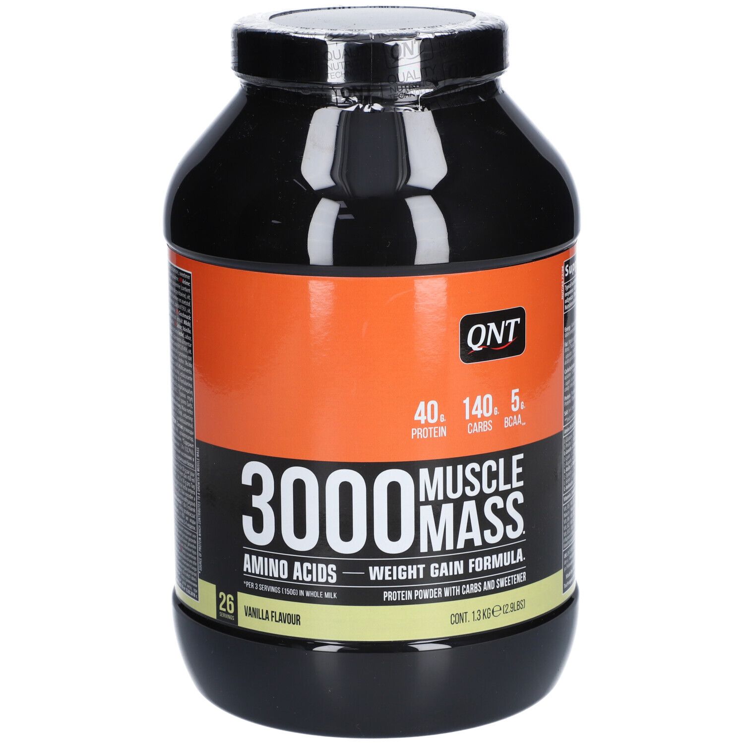 QNT Muscle Mass 3000 Vanille
