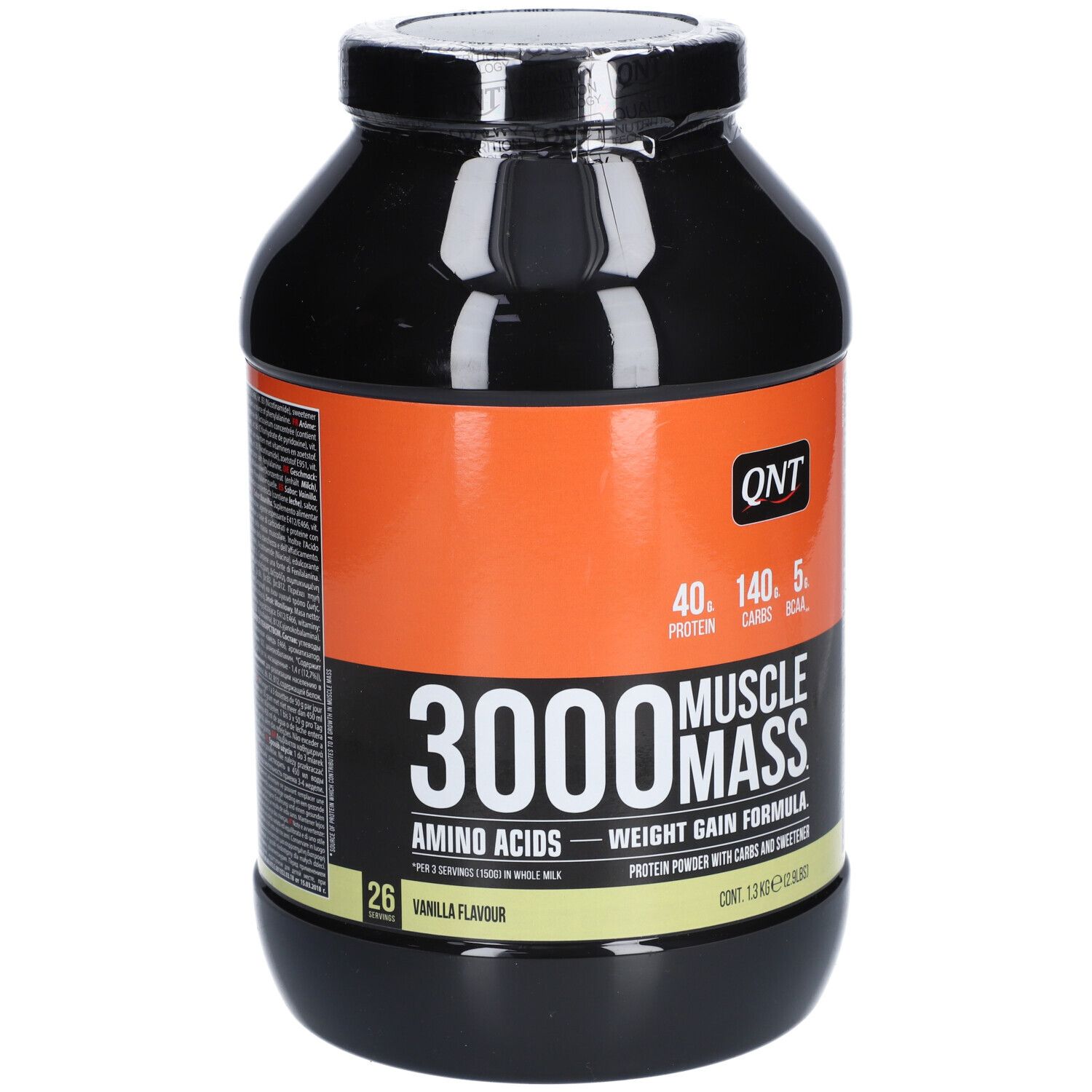 QNT Muscle Mass 3000 Vanille