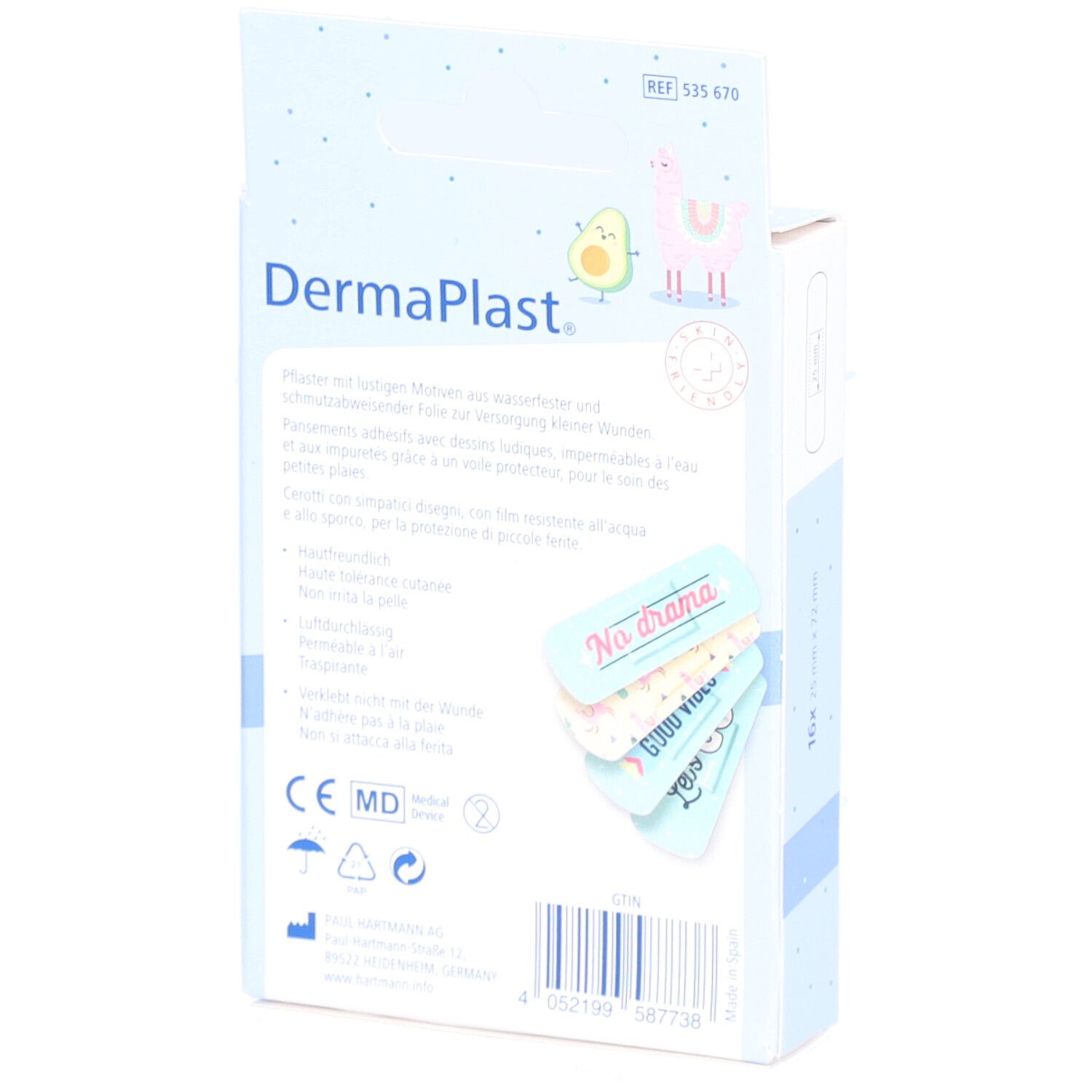 HARTMANN Dermaplast® Mr.Wonderful Pansmeents pour enfants