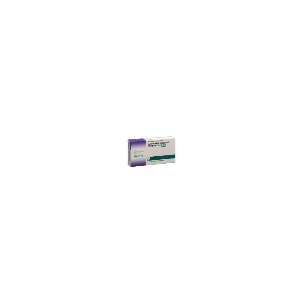 ATORVASTATIN Ezetimib Zentiva Tabl 10/10mg 30 Stk
