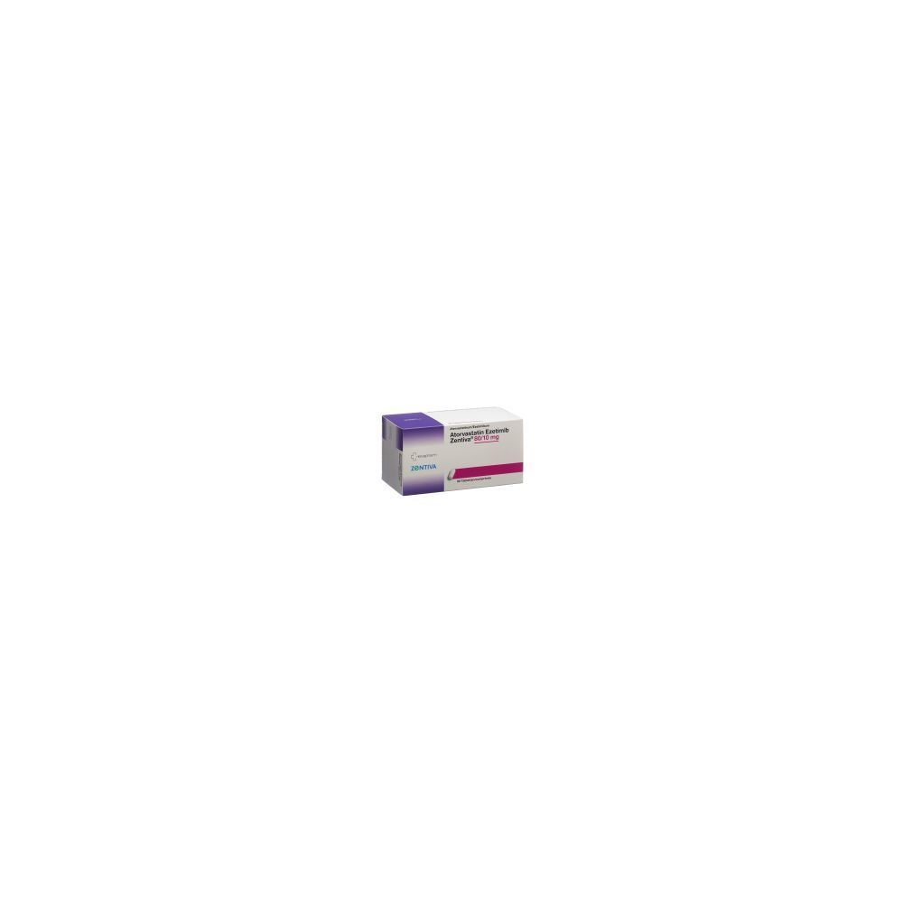 ATORVASTATIN Ezetimib Zentiva Tabl 80/10mg 90 Stk