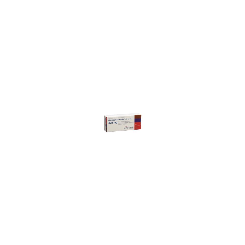 OLMESARTAN AMLO Spirig HC Filmtabl 40/5mg 30 Stk