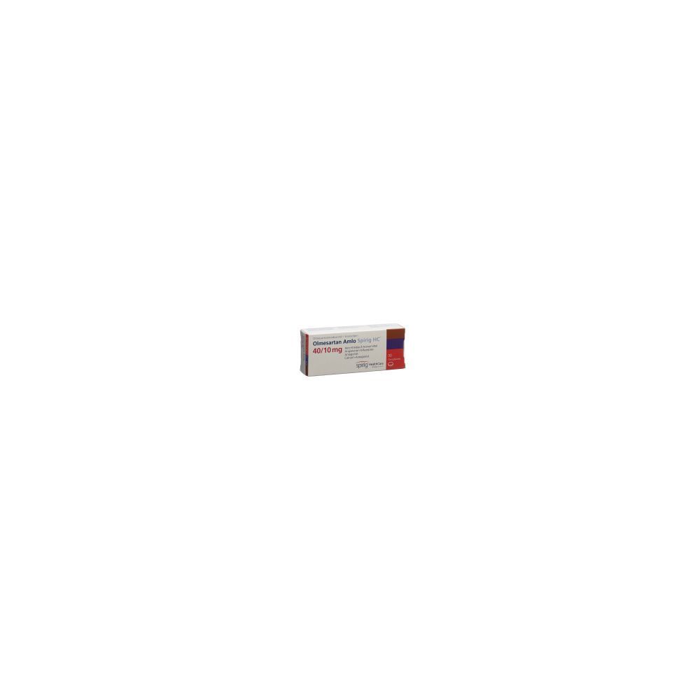 OLMESARTAN AMLO Spirig HC Filmtabl 40/10mg 30 Stk