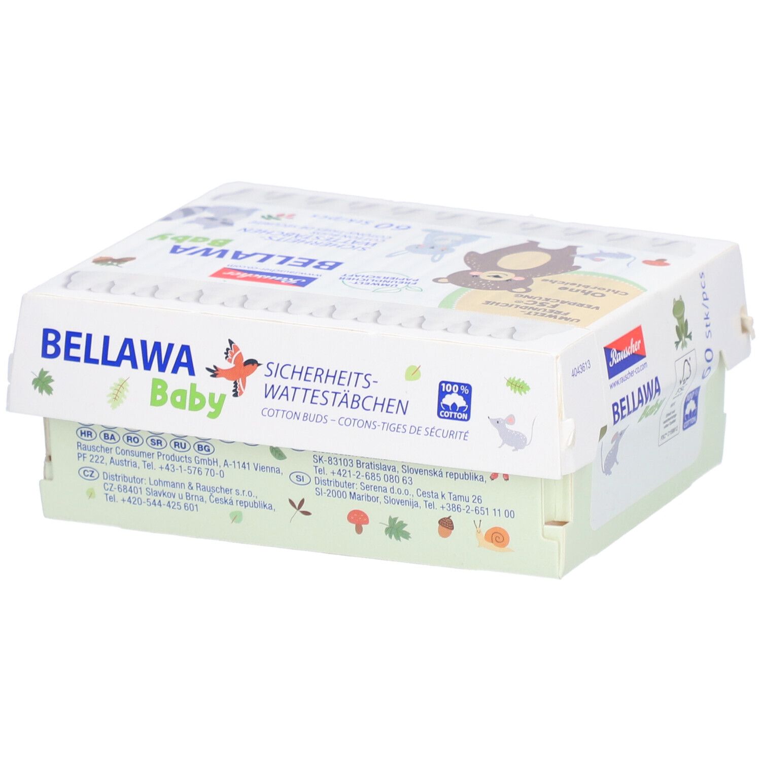 BELLAWA Baby Coton-tiges de  sécurité