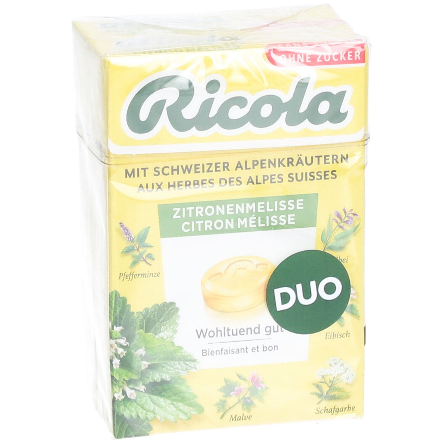 RICOLA Zitronenmelisse Bonb oZ m Stevia 2 x 50 g