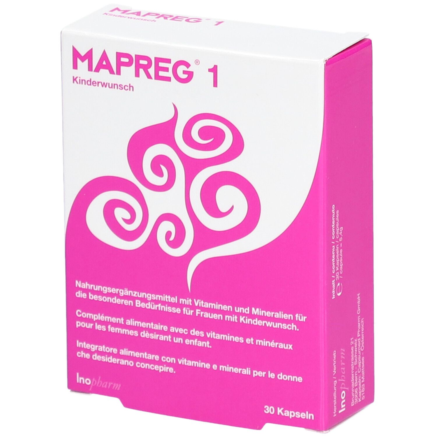 MAPREG 1 Capsule Désir d'Enfant
